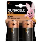 D Battery - Pack of 2 - Plus Power