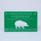 PTES Hedgehog Highway Sign