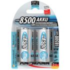 Ansmann NiMH Rechargeable Batteries D Cell 8,500mAh 2 pack