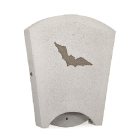 Beaumaris Midi Woodstone Bat Box - White