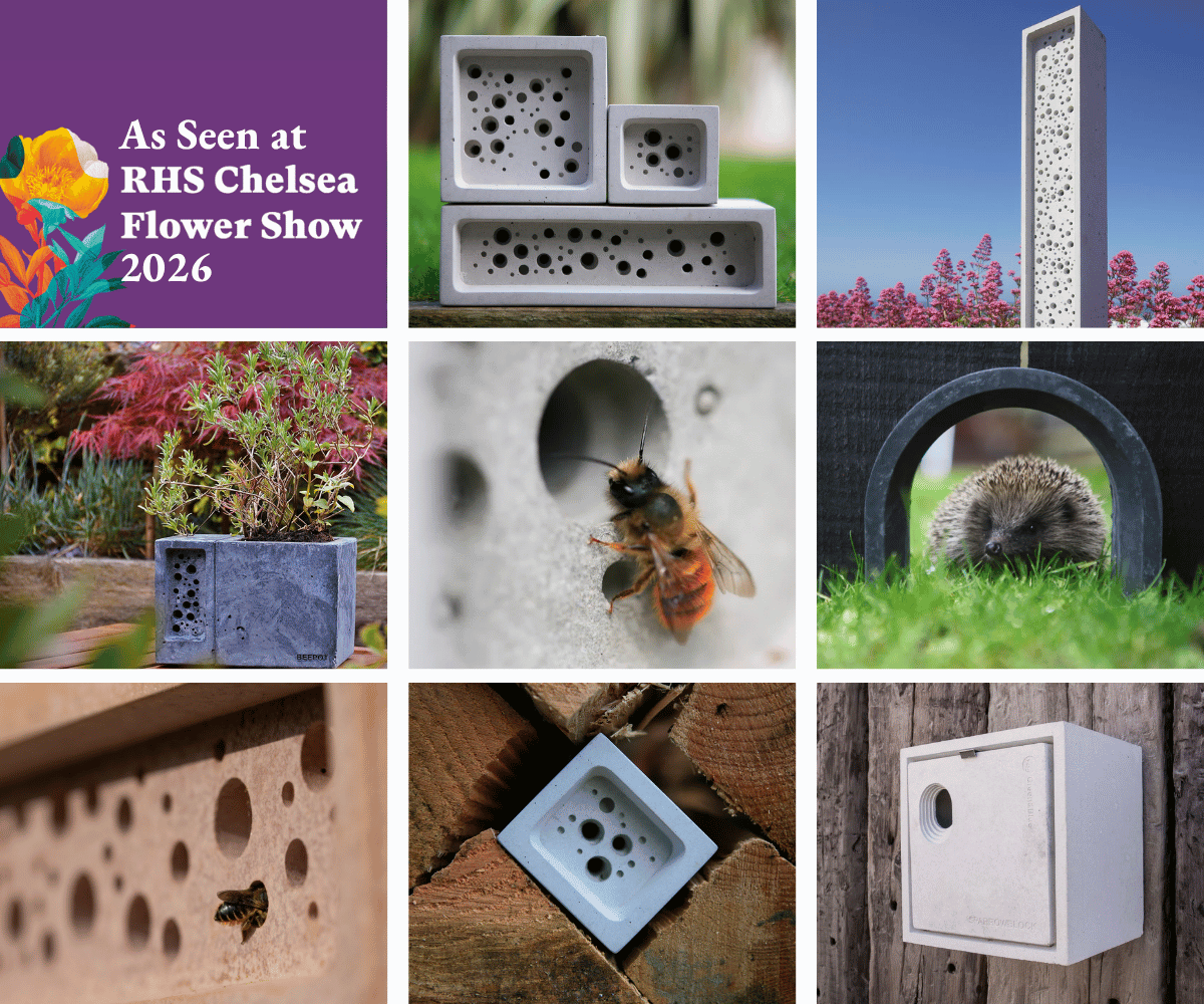 Green and Blue wildlife habitat products helping create space for nature
