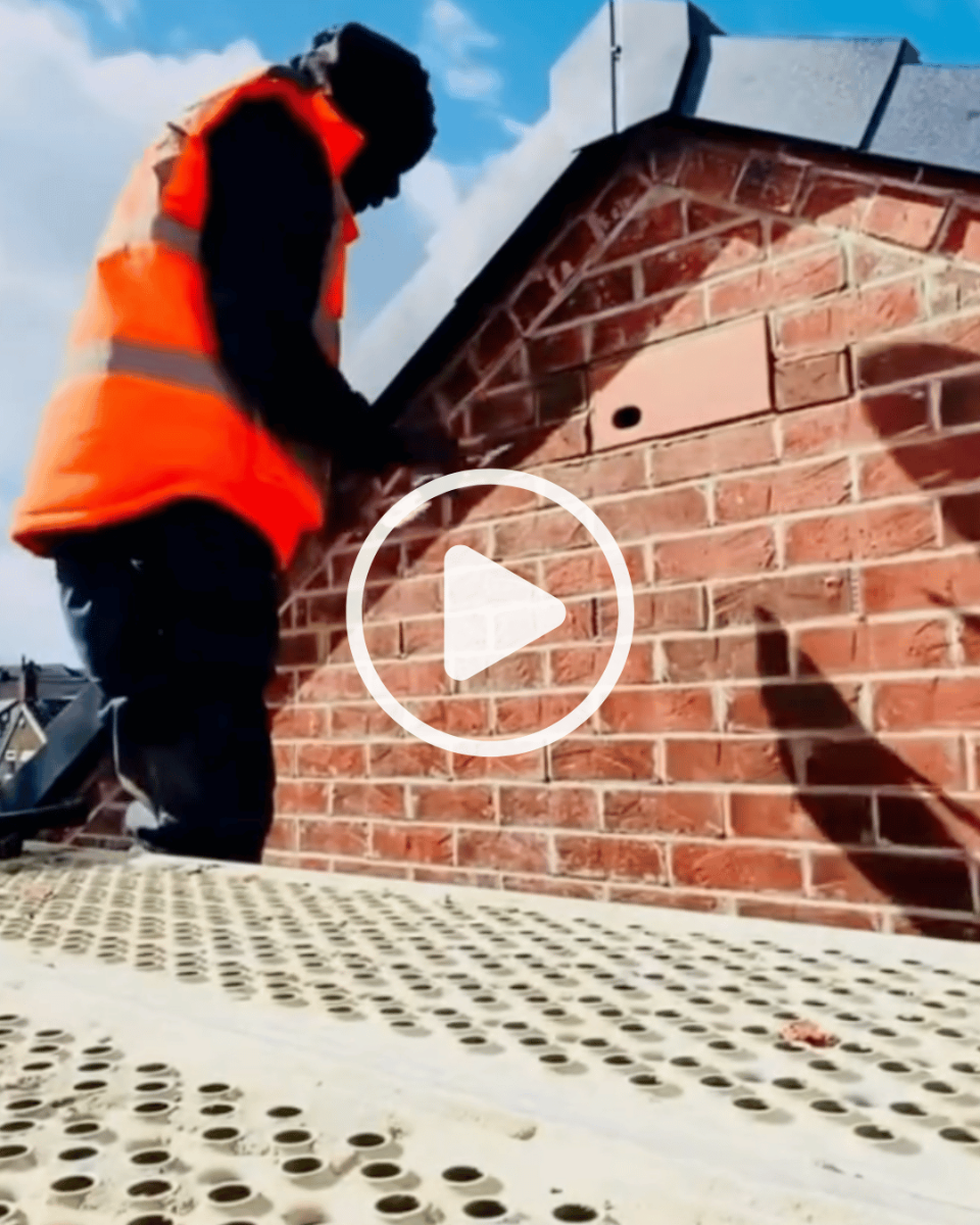 How to install an integrated swift Box into a building